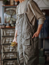 Sloppy Canvas Overalls - Threadford