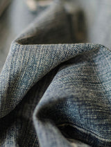 Contrast Denim Overalls - Threadford