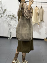 Vintage-Inspired Cargo Overall Dress - Threadford