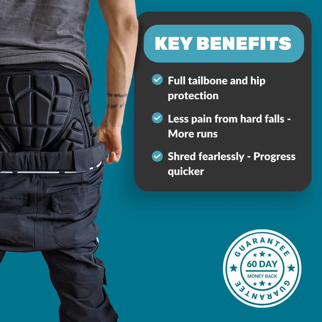 RipImpact | Snowboard and Ski Impact Shorts (Crash Pants) - Maison Sydney