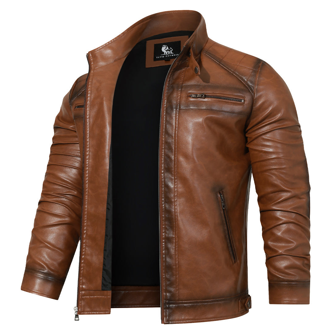 Roadster Leather Jacket - Threadford