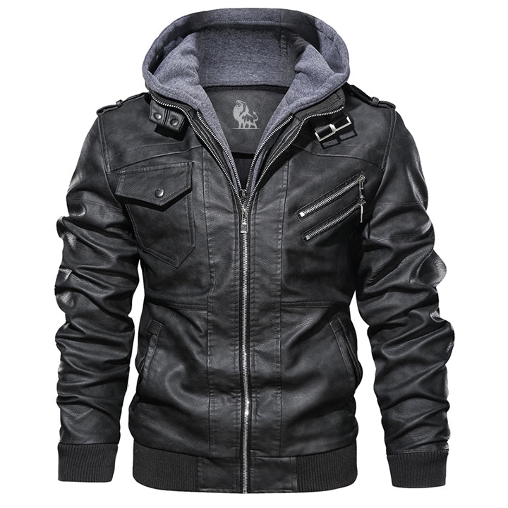 Salvador Leather Jacket - Threadford