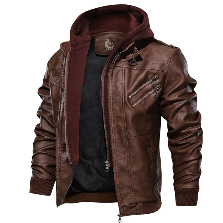 Salvador Leather Jacket - Threadford