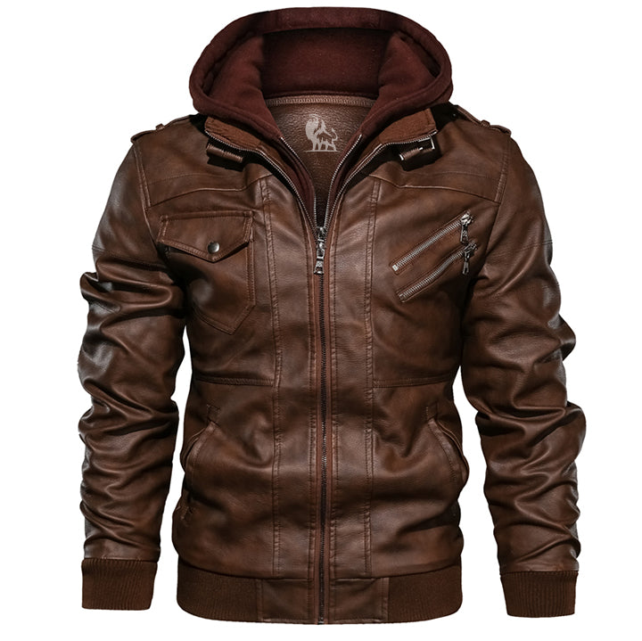 Salvador Leather Jacket - Threadford