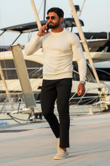 THE SANTONI CREWNECK SWEATER - Maison Sydney