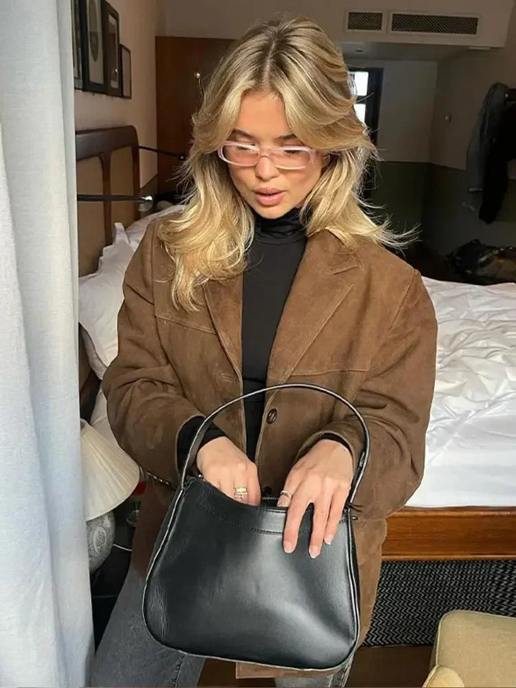 Urban Chic Suede Jacket - Maison Sydney