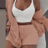 WovenWhisper | Cozy Knit Set (3 Pieces) - Maison Sydney