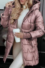 Ivy | Long Warm Quilted Jacket