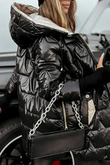Ivy | Long Warm Quilted Jacket