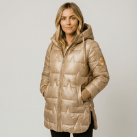 Ivy | Long Warm Quilted Jacket