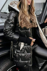Ivy | Long Warm Quilted Jacket