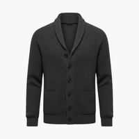 Alistair | Men's Shawl Collar Button Cardigan