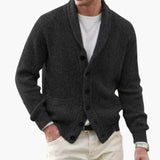 Alistair | Men's Shawl Collar Button Cardigan