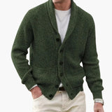 Alistair | Men's Shawl Collar Button Cardigan