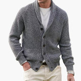 Alistair | Men's Shawl Collar Button Cardigan