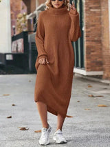 Lucy | Women's Oversized Knitted Long Dress