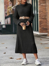 Lucy | Women's Oversized Knitted Long Dress
