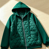 Harper | Quilted Hoodie Jacket