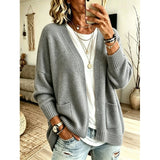 Camille | Women's Relaxed Open-Front Knit Cardigan