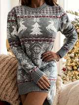 Evelyn | Women's Christmas Knit Sweater Dress