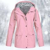 Gracie | Women's Waterproof Windproof Hooded Rain Jacket