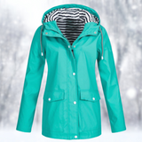 Gracie | Women's Waterproof Windproof Hooded Rain Jacket