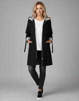Amelia | Women's Zip Coat with Protective Hood & Tailored Fit