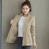 Elena | Women's Cinched-Waist Trench Jacket