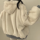 Liana | Women's Hooded Bomber Jacket with Full-Zip Front and Relaxed Fit