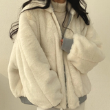 Liana | Women's Hooded Bomber Jacket with Full-Zip Front and Relaxed Fit