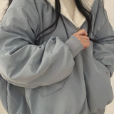 Liana | Women's Hooded Bomber Jacket with Full-Zip Front and Relaxed Fit