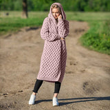 Winona | Long Textured Knit Cardigan for Women