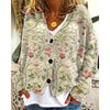 Vivienne | Women's Floral Open-Front Knit Cardigan