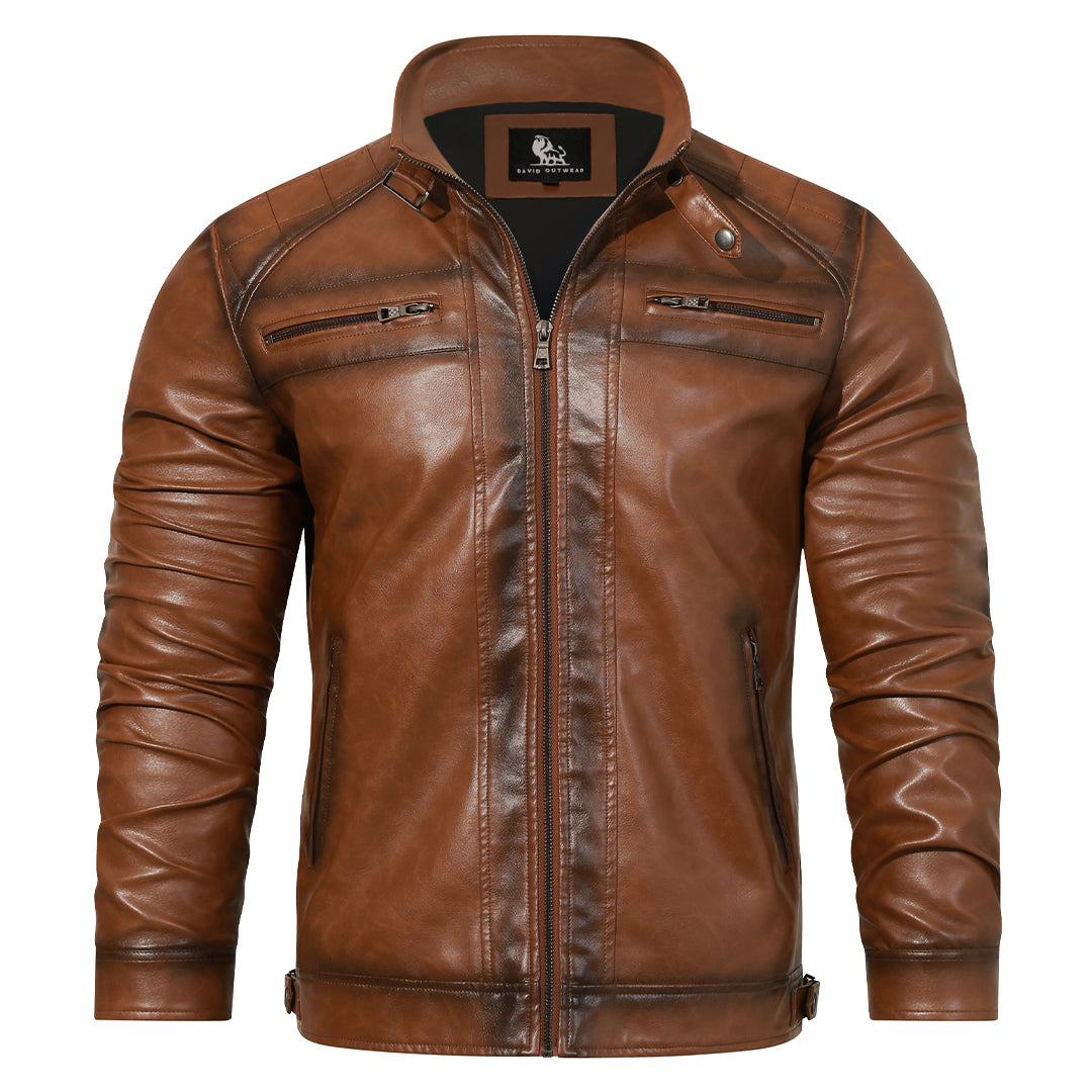 Roadster Leather Jacket - Threadford