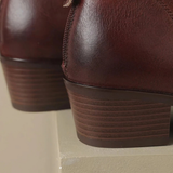 Isabella | Elegant Orthopedic Ankle Boots with Zipper