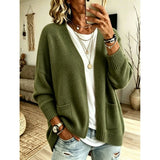 Camille | Women's Relaxed Open-Front Knit Cardigan