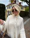 Willow | Elegant Long Knit Cardigan with Button Front