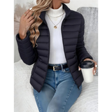 Elara | Women's Lightweight Waterproof Jacket with High Collar