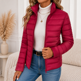 Elara | Women's Lightweight Waterproof Jacket with High Collar