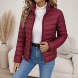 Elara | Women's Lightweight Waterproof Jacket with High Collar