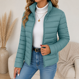 Elara | Women's Lightweight Waterproof Jacket with High Collar