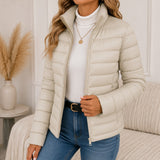 Elara | Women's Lightweight Waterproof Jacket with High Collar
