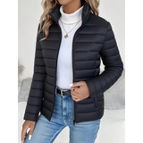 Elara | Women's Lightweight Waterproof Jacket with High Collar