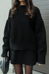 Vivian | Two-Piece Sweater and Skirt Set