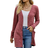 Stella | Cozy Knitted Cardigan with Pockets and Buttons