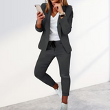 Aurelia | Women's Blazer &amp; Jogger Set