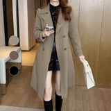 Camille | Women's Belted Double-Breasted Trench Coat