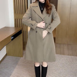 Camille | Women's Belted Double-Breasted Trench Coat