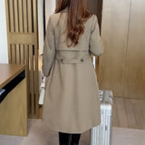 Camille | Women's Belted Double-Breasted Trench Coat