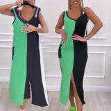 Evelyn | Elegant Sleeveless Knit Dress for Women